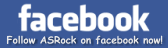 Follow ASRock on facebook now!