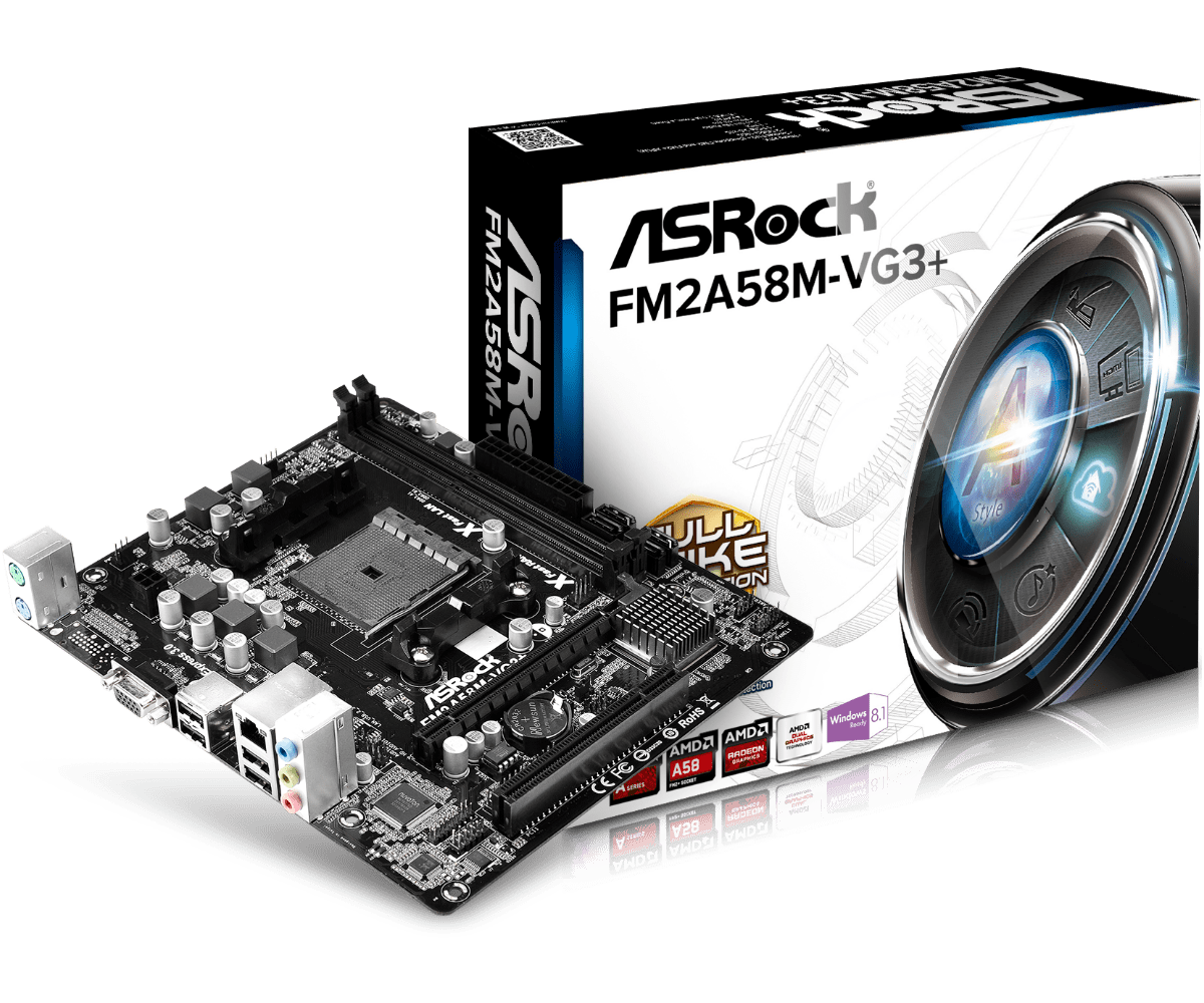 ASRock > FM2A58M-VG3+