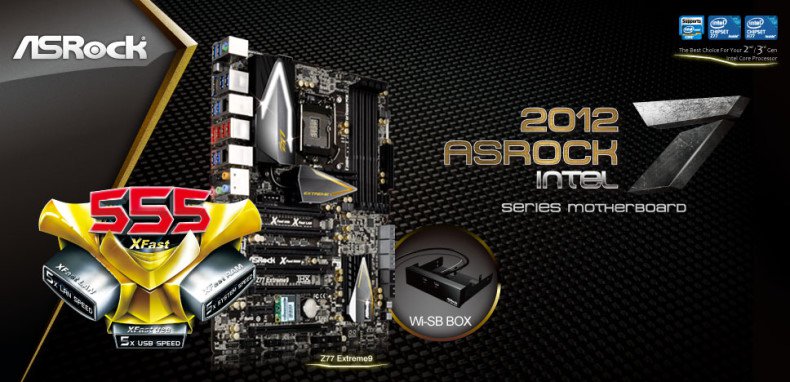 2012 ASRock Intel<sup>®</sup> MB