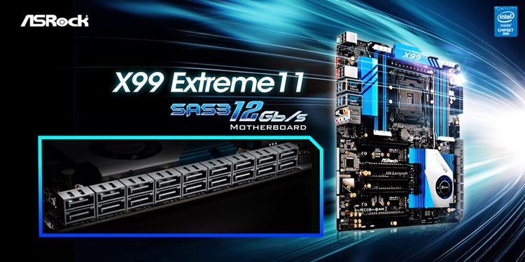 X99 Extreme11 SAS3 12Gb/s