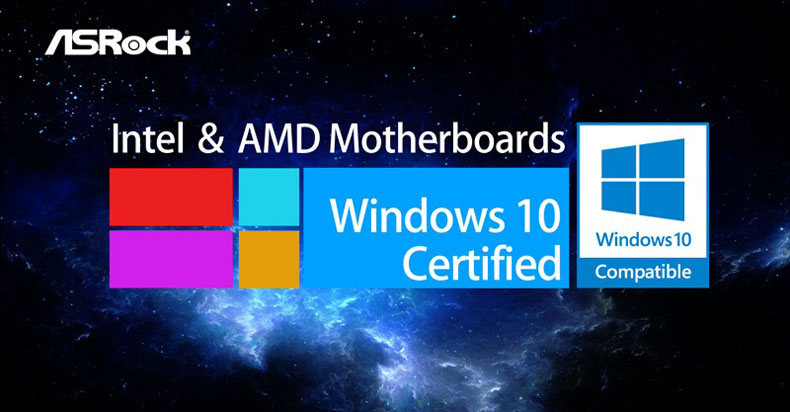 Windows<sup>®</sup> 10 Certified