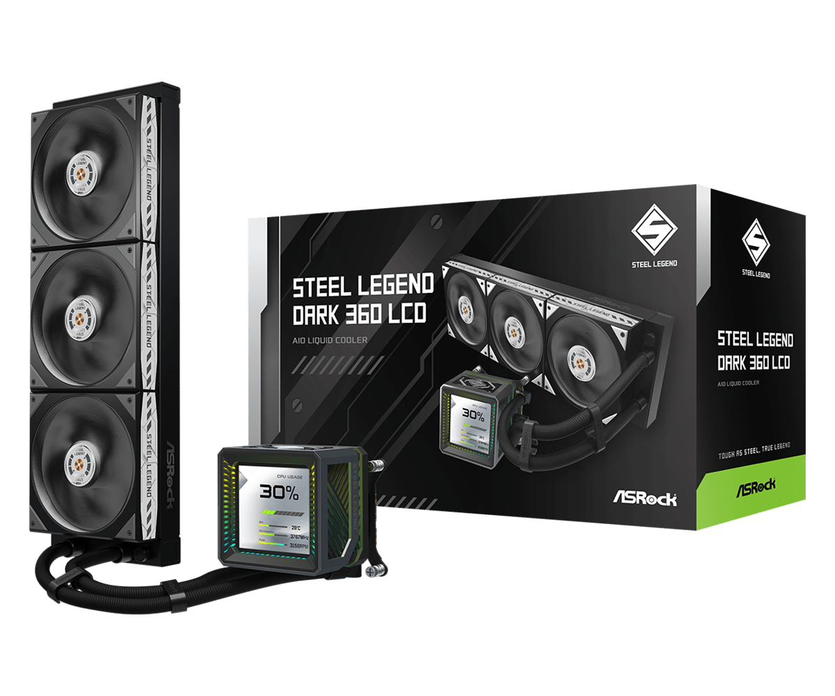ASRock > Steel Legend Dark 360 LCD