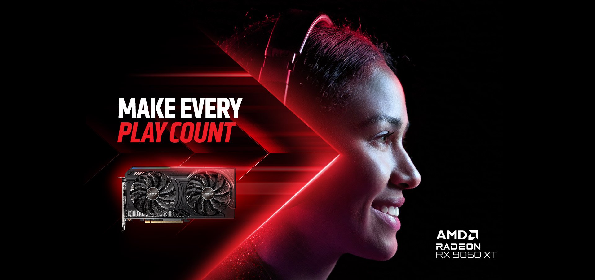 ASRock > AMD Radeon™ RX 9060 XT Challenger 16GB