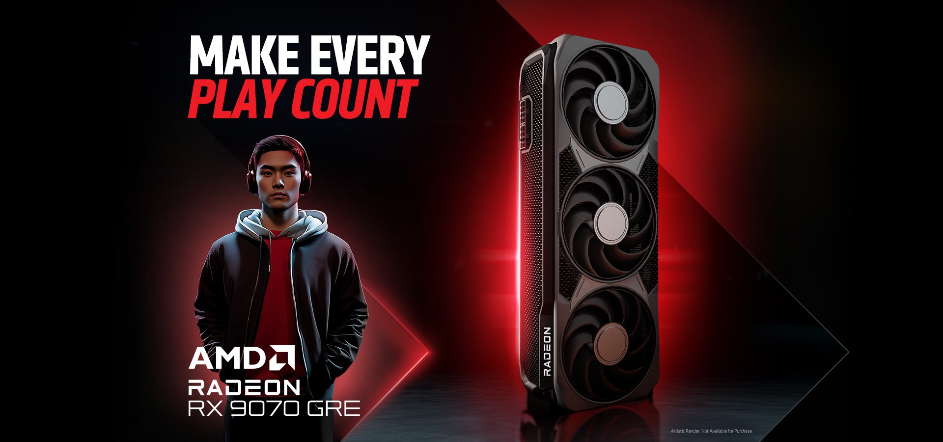 ASRock > AMD Radeon™ RX 9070 GRE Steel Legend Dark 12GB OC