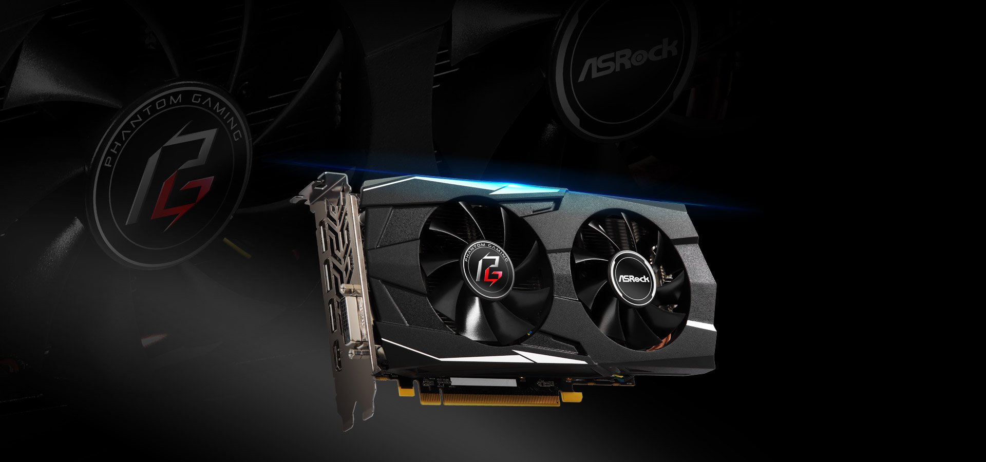 华擎科技> AMD Phantom Gaming D Radeon RX580 8G OC