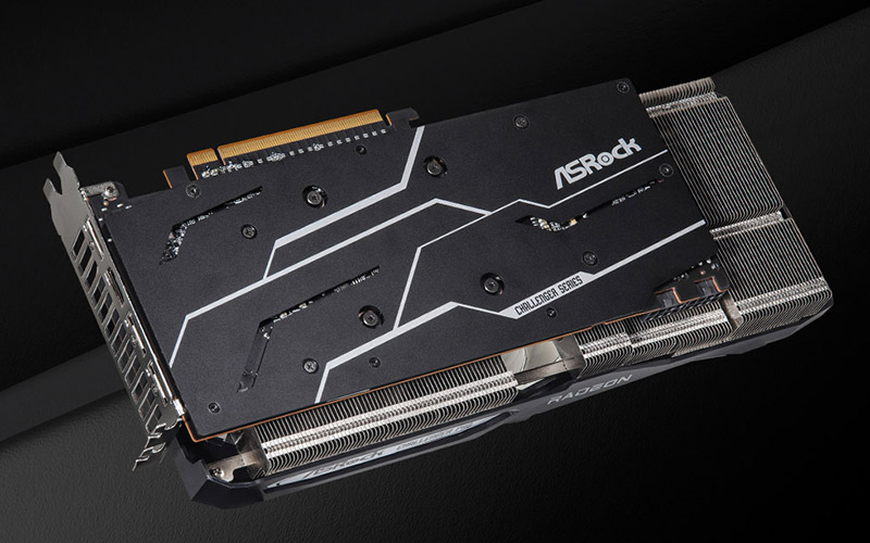 ASRock RX6750 XT Challenger Pro 12GB OC, 12GB DDR6, PCIe4, HDMI, 3 DP, 2618MHz Clock, Overclocked : ASRock AMD Radeon RX 6750 XT Challenger Pro 12GB OC