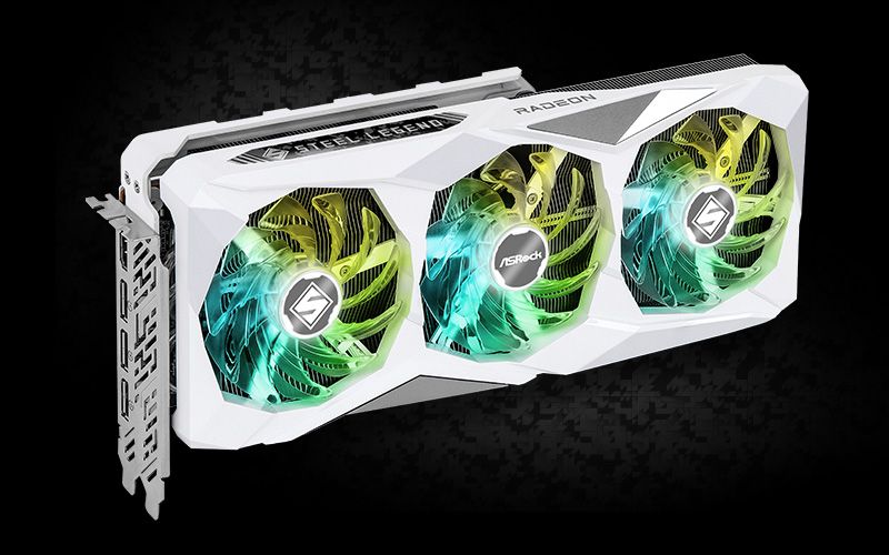 ASRock > AMD Radeon™ RX 7800 XT Steel Legend 16GB OC 