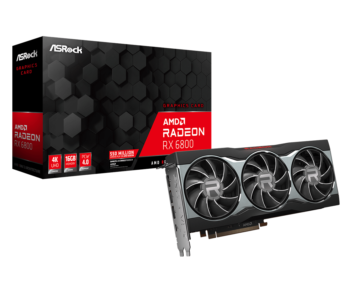 ASRock > AMD Radeon™ RX 6800 16G