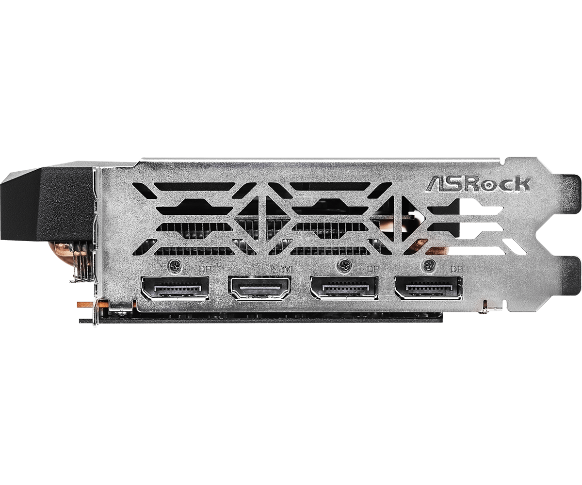 Asrock radeon rx 7600 challenger 8go | 8gb gddr6 128-bit | rdna 3 | dual fan | pcie 4. 0 | grafična kartica 4 Asrock radeon rx 7600 challenger 8go video izhodi displayport in hdmi