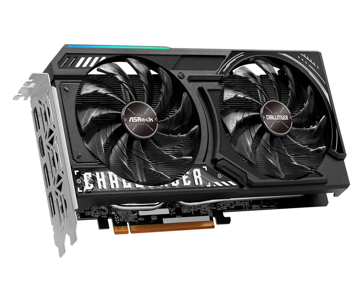 华擎科技 > AMD Radeon™ RX 7650 GRE Challenger 8GB OC