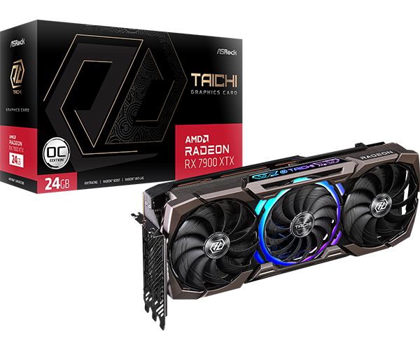 ASRock > AMD Radeon™ RX 7900 XTX Taichi 24GB OC