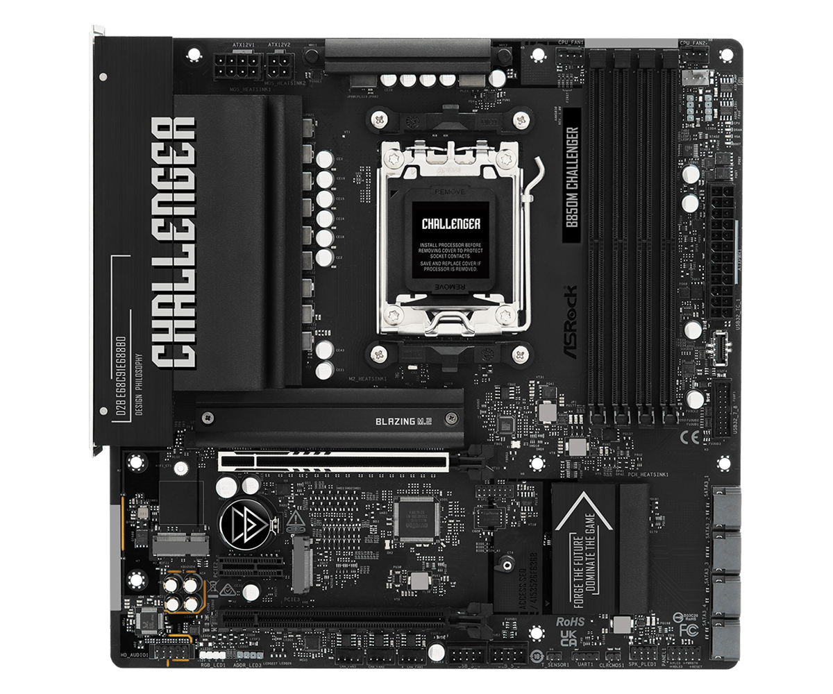 Asrock b850m challenger matična plošča z retail embalažo