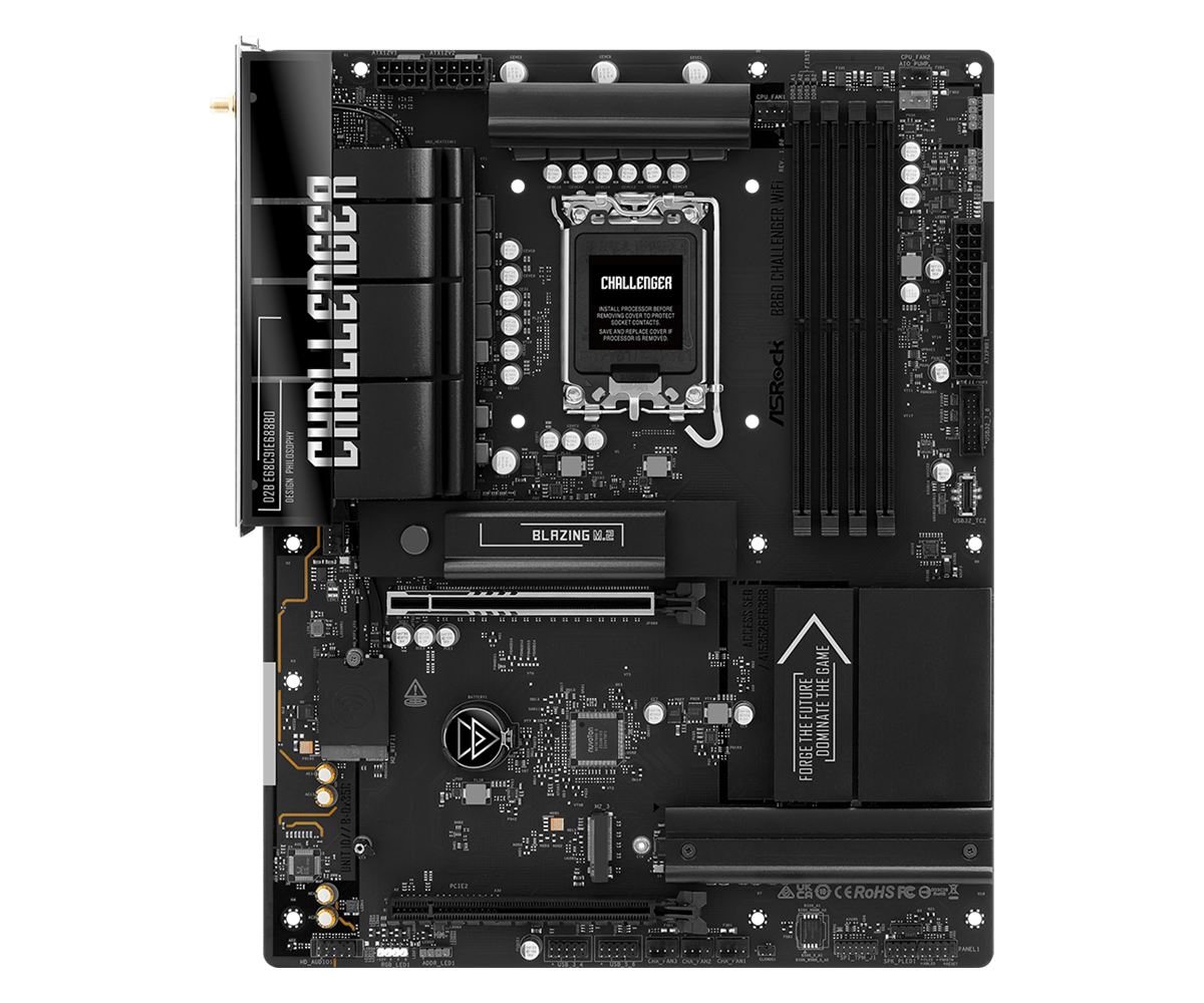 ASRock B860 Challenger WiFi motherboard