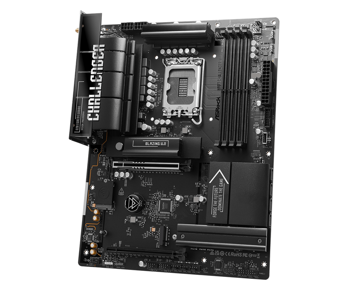 ASRock B860 Challenger WiFi комплект