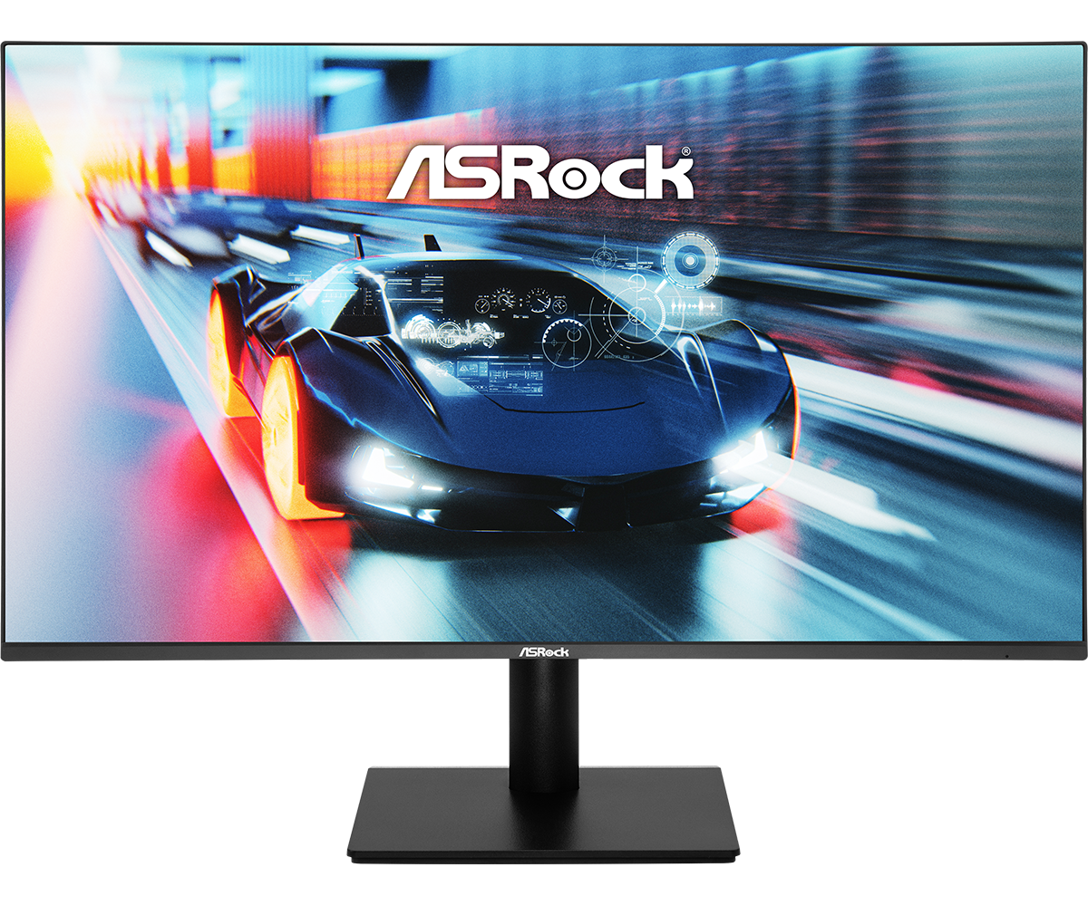 Монитор 24.5" ASRock CL25FFAE IPS 1920x1080, 120 Гц, 1 мс, 16:9, 300 кд/м², HDMI, VGA, Flicker Free, Low Blue Light, черный