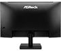 ASRock CL27FFA - tył monitora z portami HDMI i VGA
