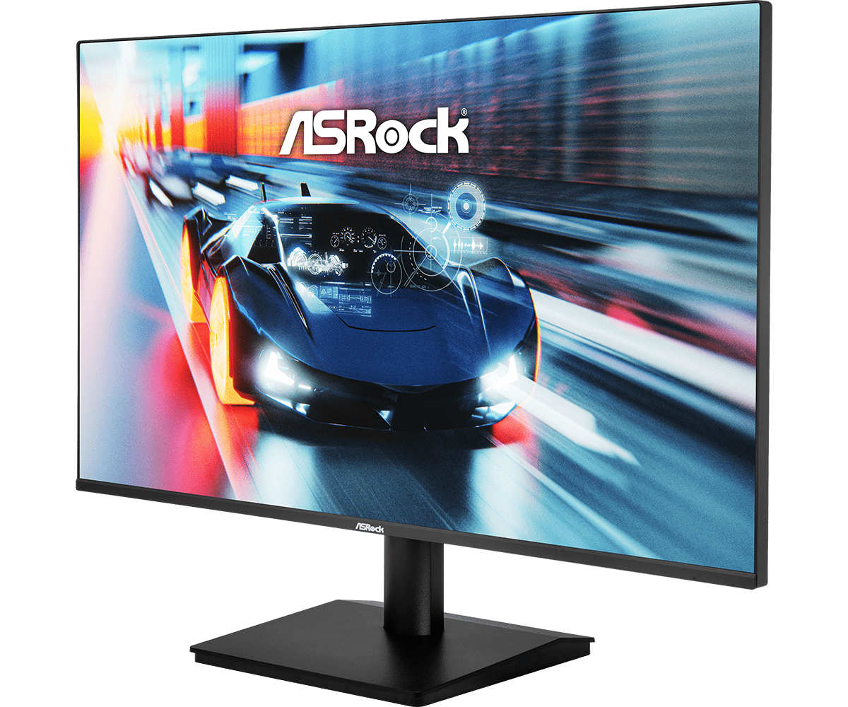 Монитор 27' ASRock CL27FFA IPS 1920x1080, 120 Гц, 1 мс (MPRT), 16:9, 300 кд/м², HDMI 1.4, VGA, Flicker Free, Low Blue Light, черный, фото3
