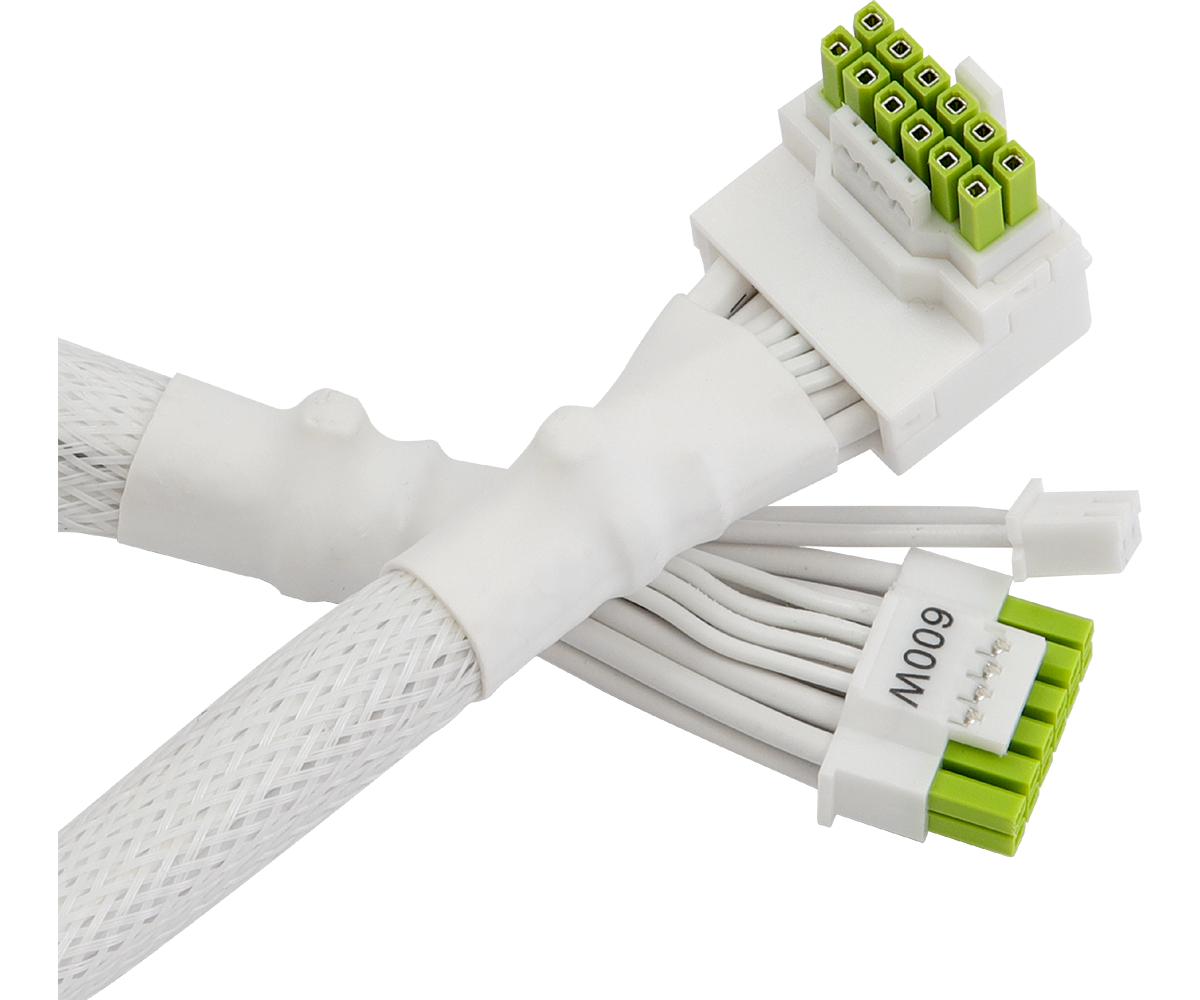 ASRock > 12V-2x6 600W / L-Type Cable White