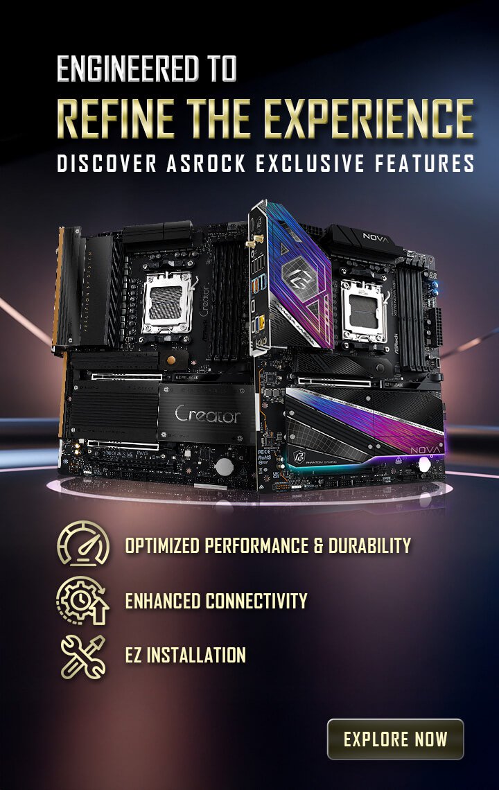 ASRock 2026 Motherboard Key Features