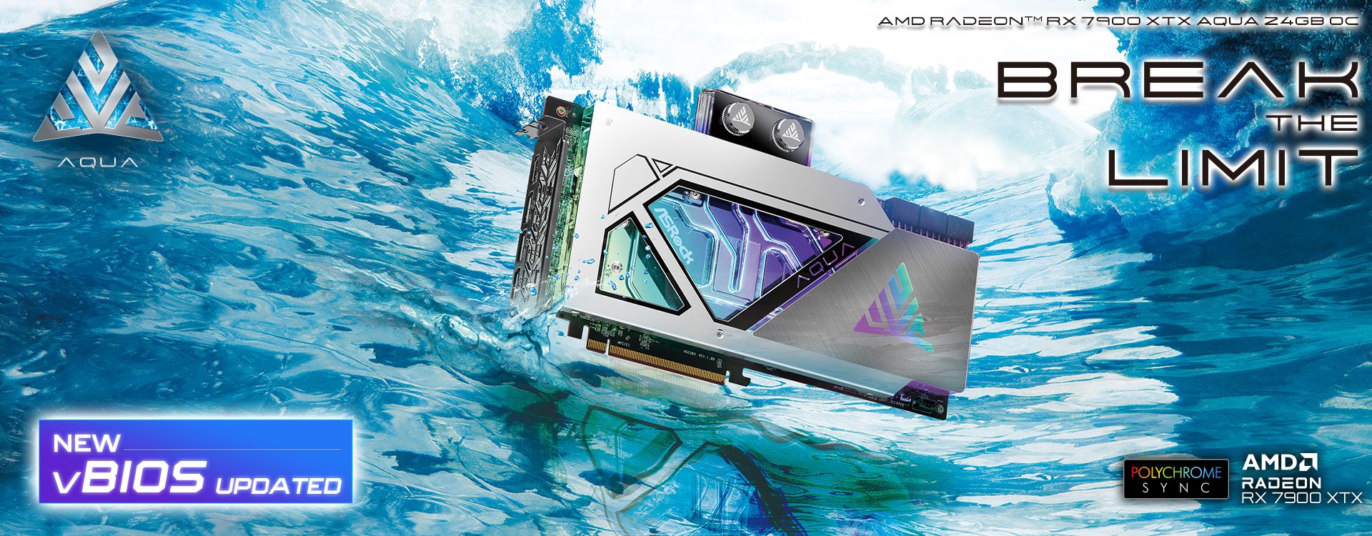 AMD RADEON RX 7900 XTX AQUA VBIOSアップデート