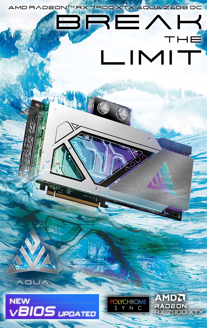 AMD RADEON RX 7900 XTX AQUA VBIOSアップデート