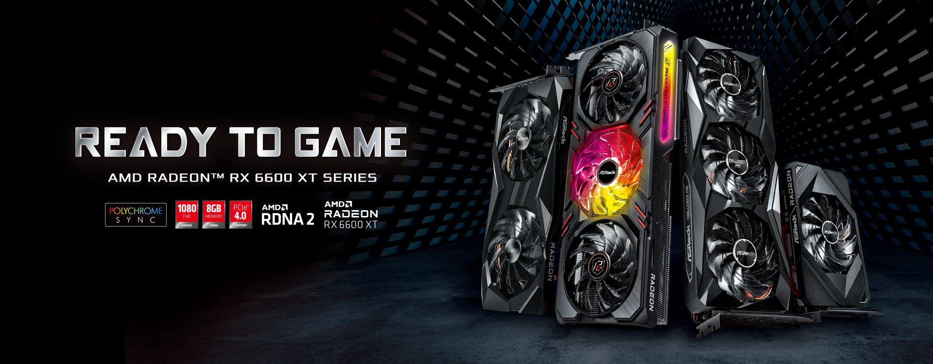 ASRock Announces AMD Radeon™ RX 6600 XT Series Graphics Cards Providing the Ultimate 1080p Gaming Performance-1