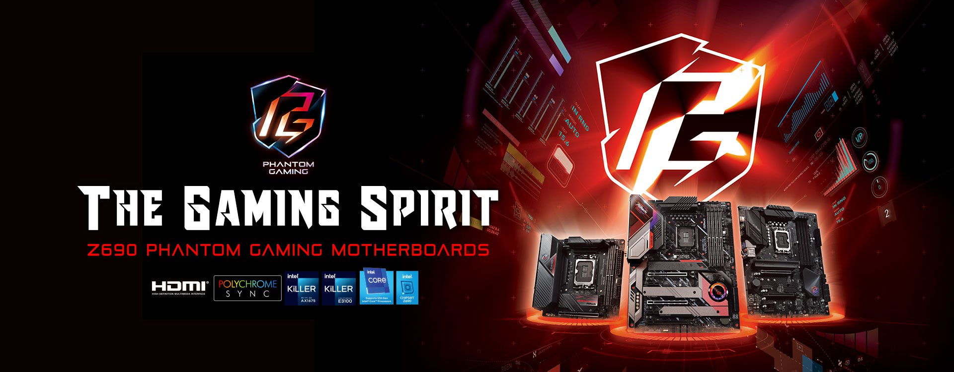 Intel Z690 Phantom Gaming Series motherboards Launch