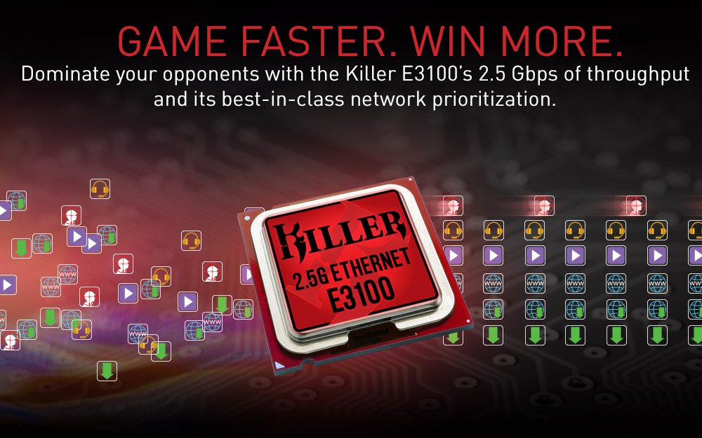 Killer B550 game faster