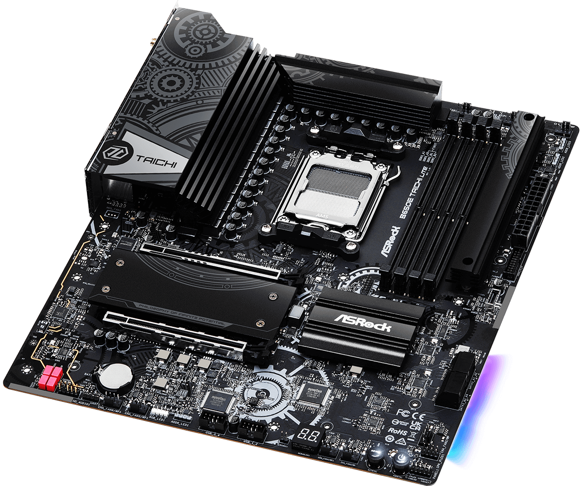 B650E Taichi Lite Motherboard - Thumbnail 4