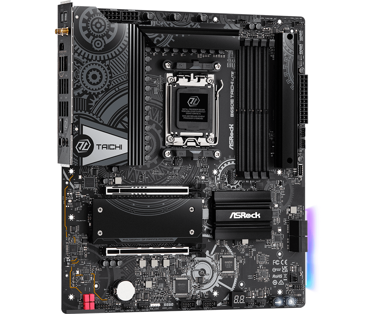 B650E Taichi Lite Motherboard - Thumbnail 3
