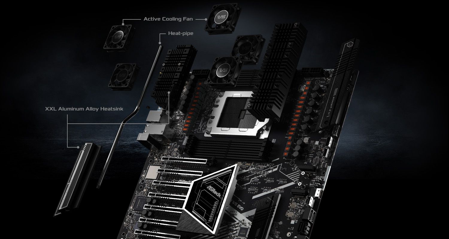 Composite VRM Heatsink