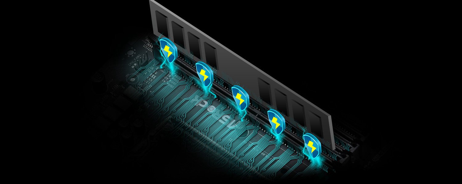 DDR5 Memory with Protection Circuit (Slot+DIY)