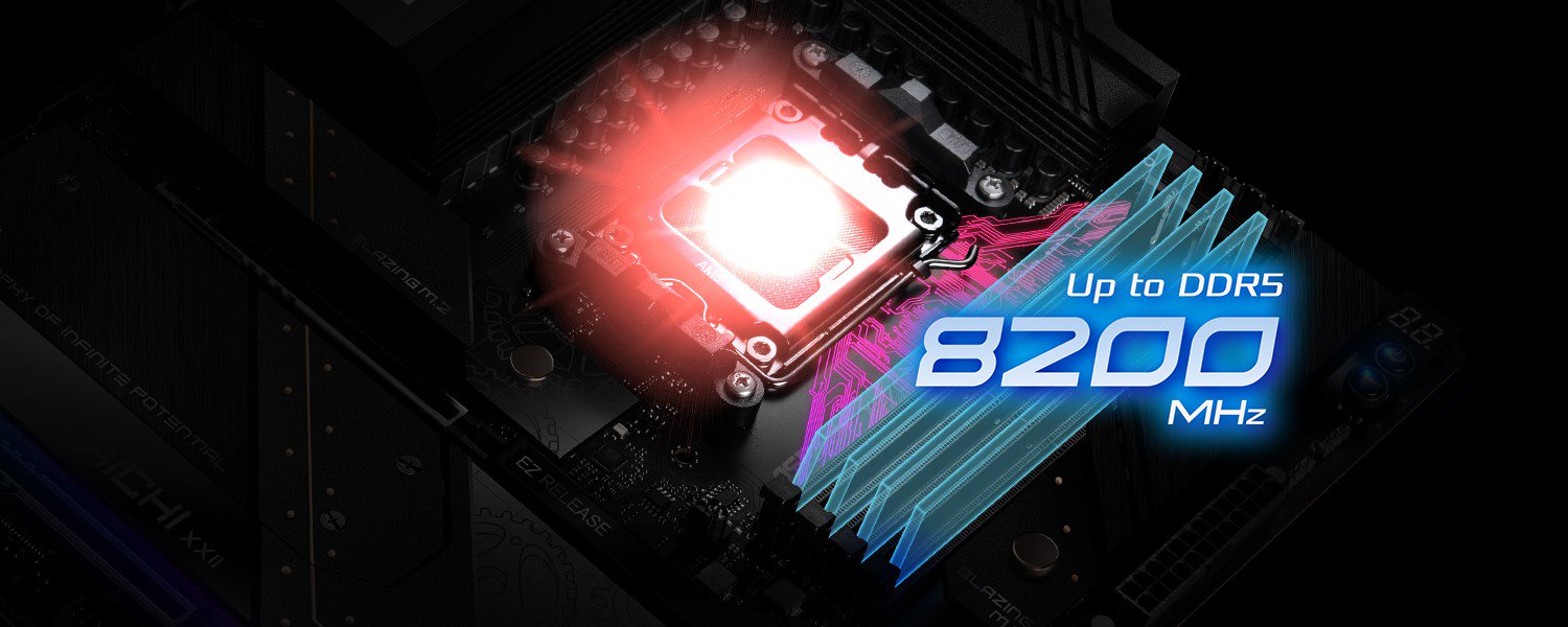 Supports DDR5 XMP and EXPO