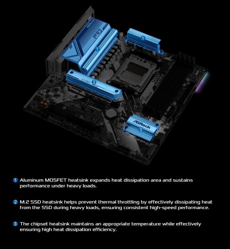 ASRock B650M PRO RS ASRock \u003e B650M Pro RS