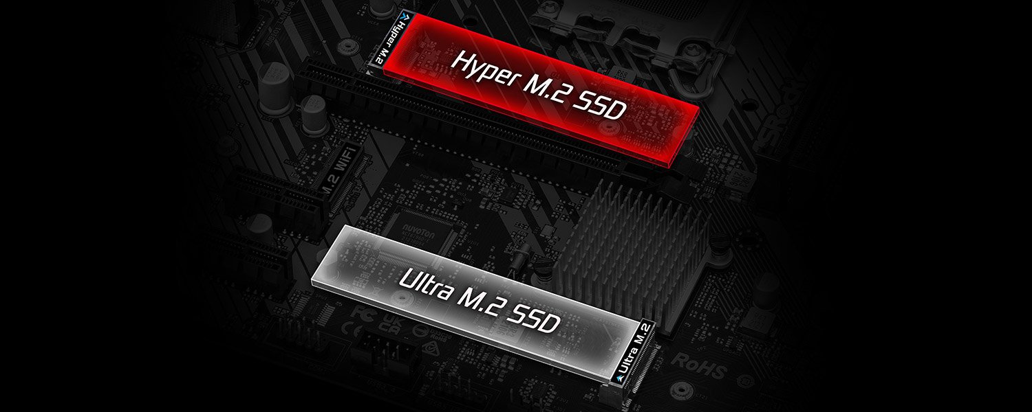 Giải pháp M.2 tốc độ cao PCIe 4.0 - Mainboard ASROCK B660M-HDV 