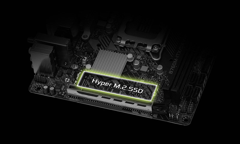ASRock > B760M-ITX/D4 WiFi