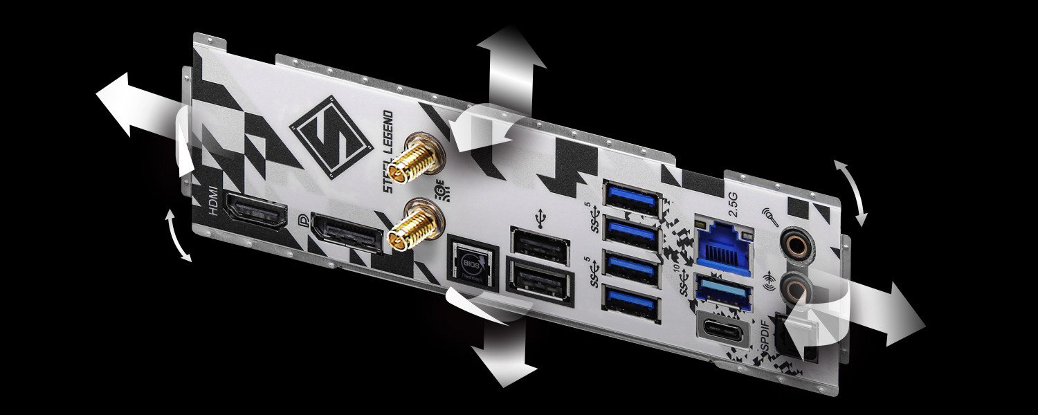 ASRock > B650E Steel Legend WiFi 