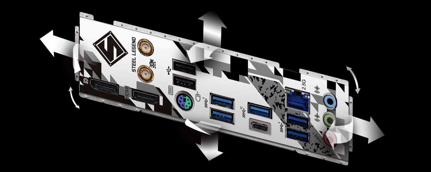 ASRock > B760M Steel Legend WiFi