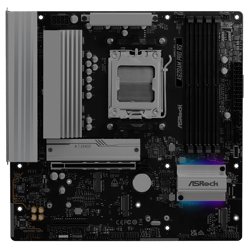 ASROCK A620AM PRO RS 1HDMI/1DP 4XDDR5 6 M2Solution A620AM%20Pro%20RS