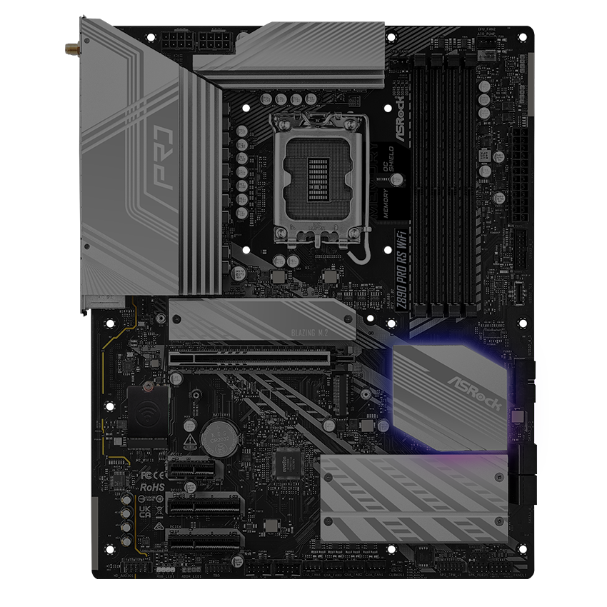 ASRock Z890 Pro-A WiFi (Z890 1851 ATX) ASRock \u003e Z890 Pro RS WiFi