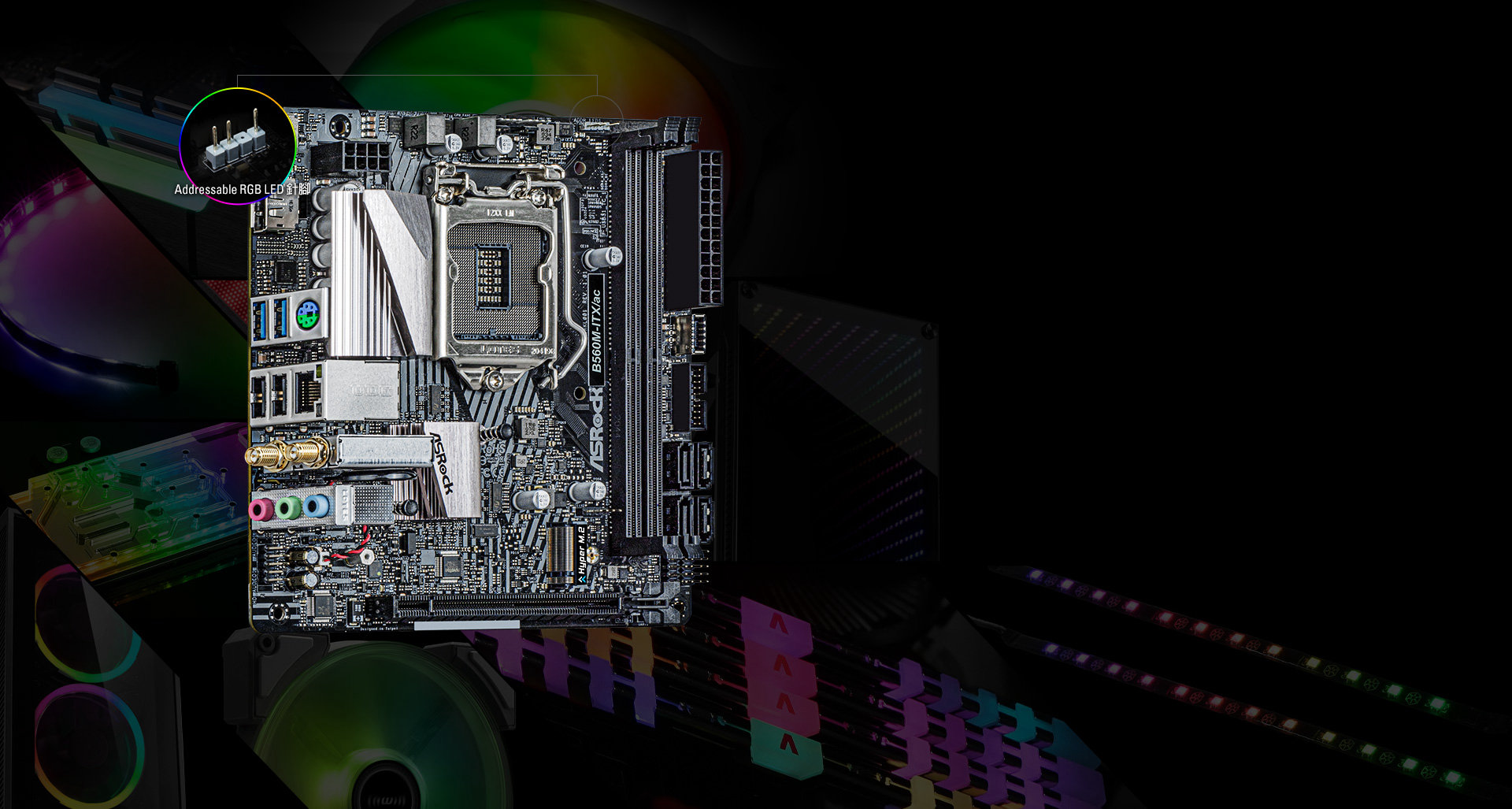 【セット商品】core i7 10700k , B560M-ITX/ac ASRock > B560M-ITX/ac