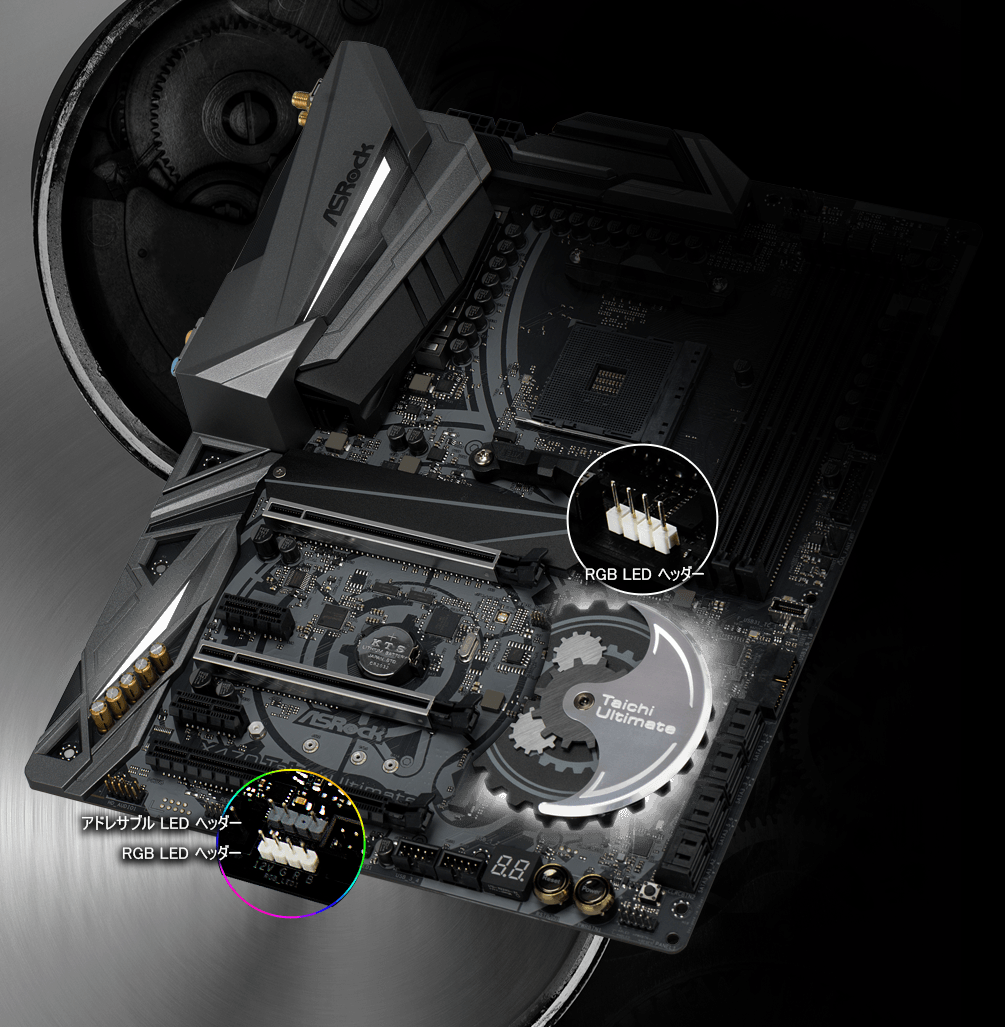 ASRock X470 Taichi Ultimate AM4 マザーボード