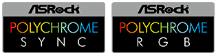 Biểu trưng của ASRock PolyChromeRGB microsite