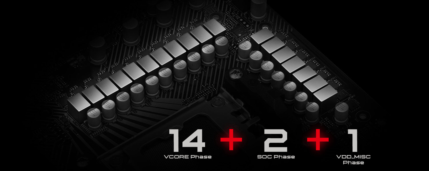 14+2+1 Power Phase Design