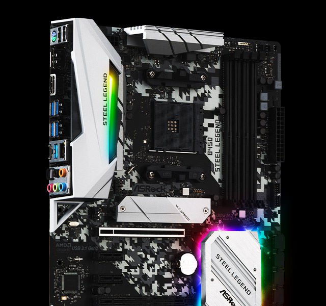 Legend B450 Steel ASRock >