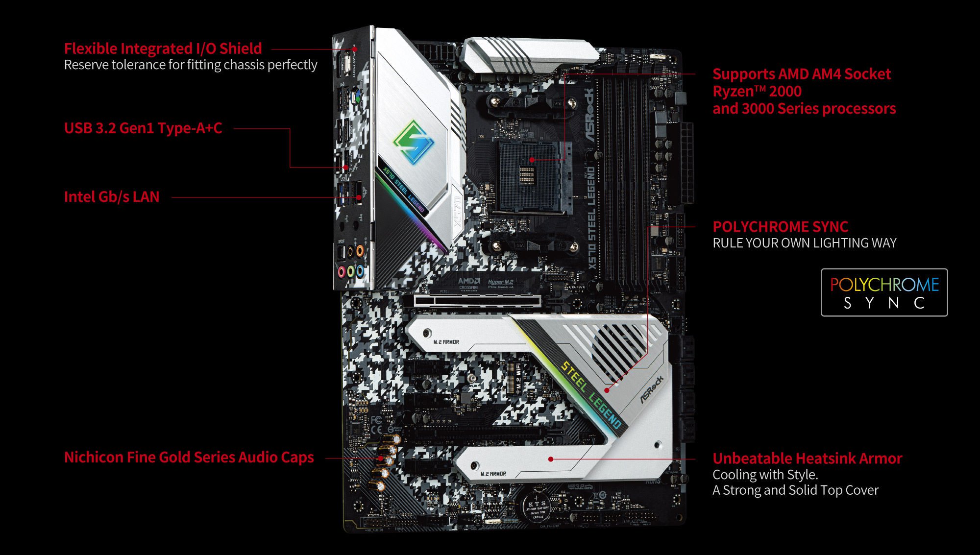 ASRock > X570 Steel Legend