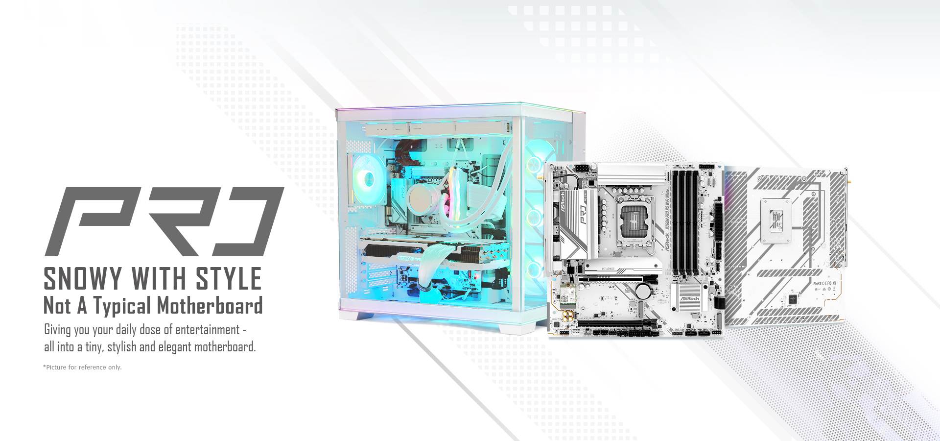 ASRock B760 Pro RS WiFi White LGA 1700 ATX Motherboard