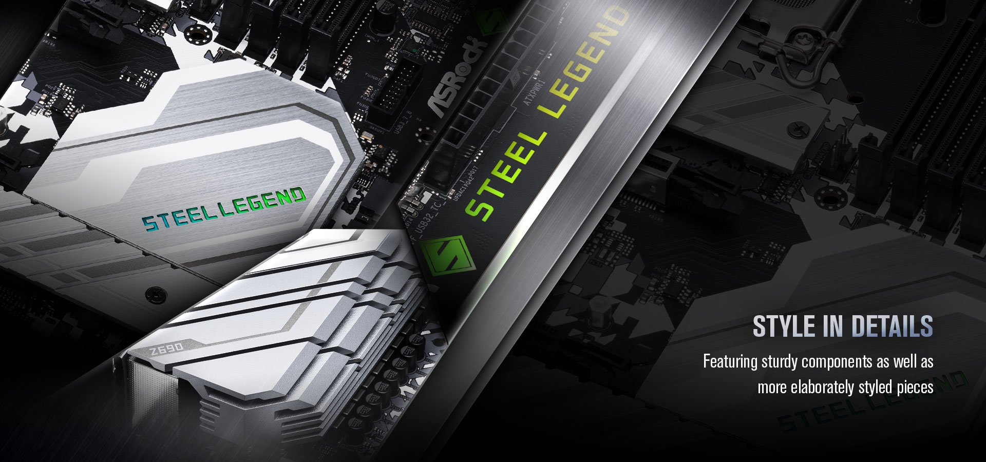 ASRock > Z690 Steel Legend WiFi 6E/D5 