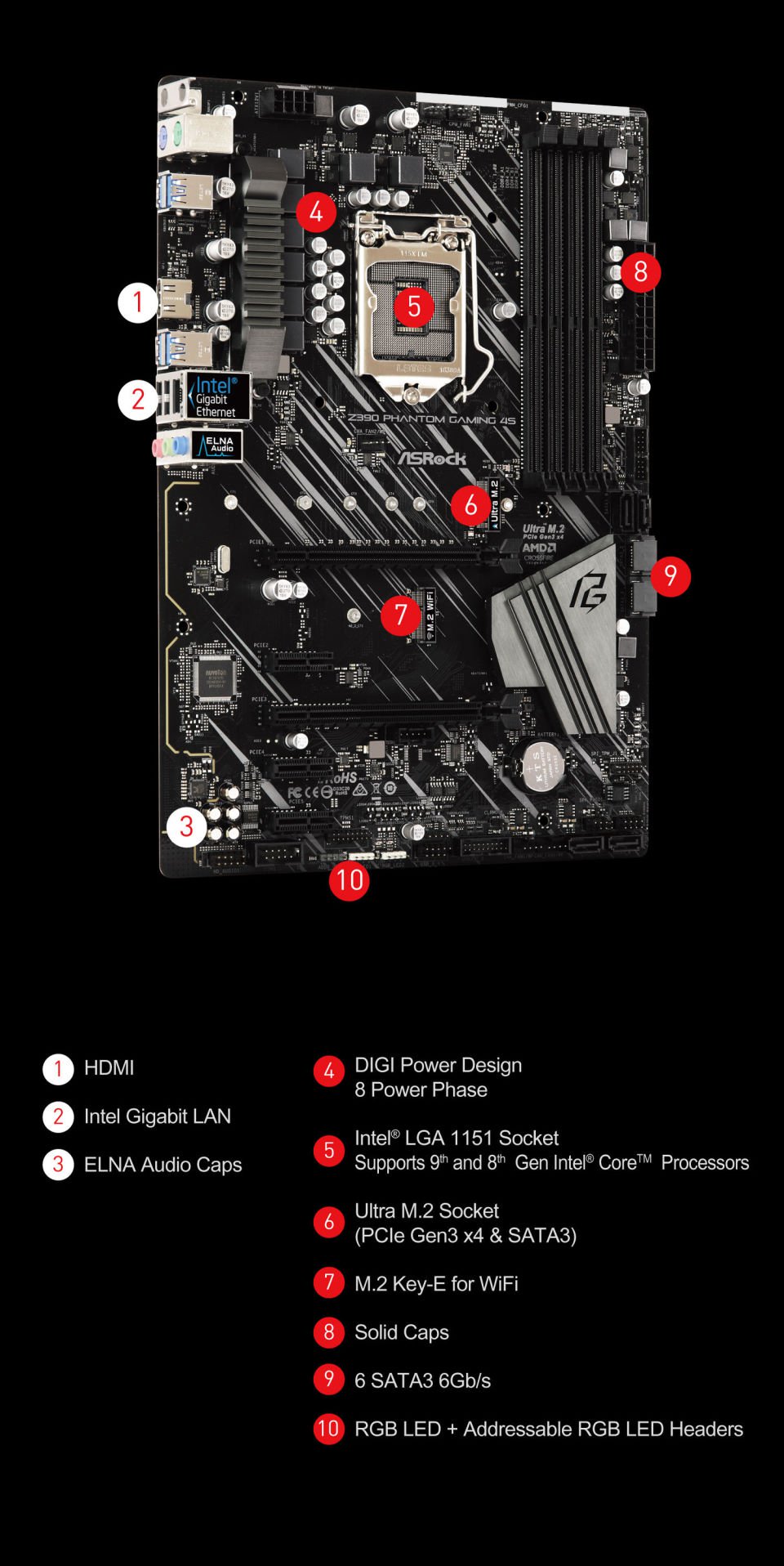 Asrock Z390 Phantom Gaming 4s