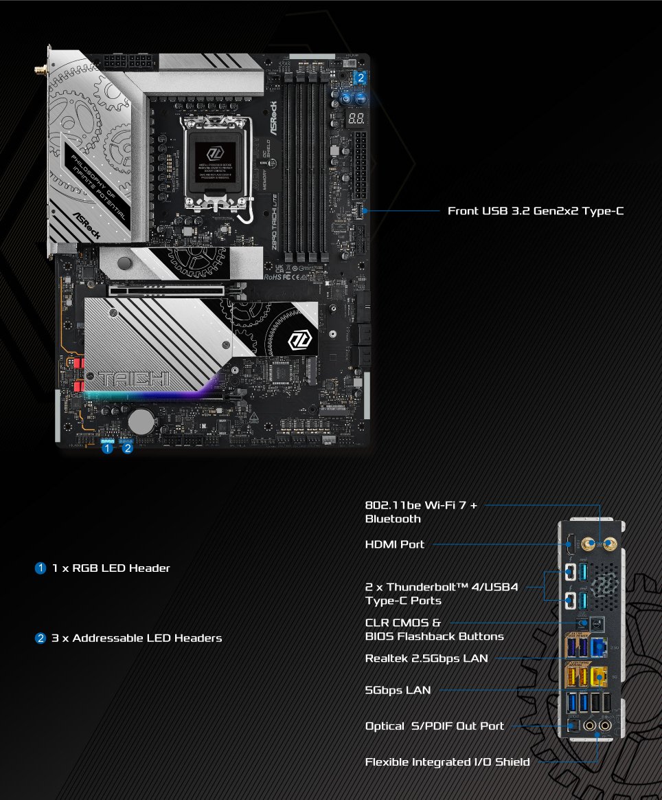 ASRock > Z890 Taichi Lite